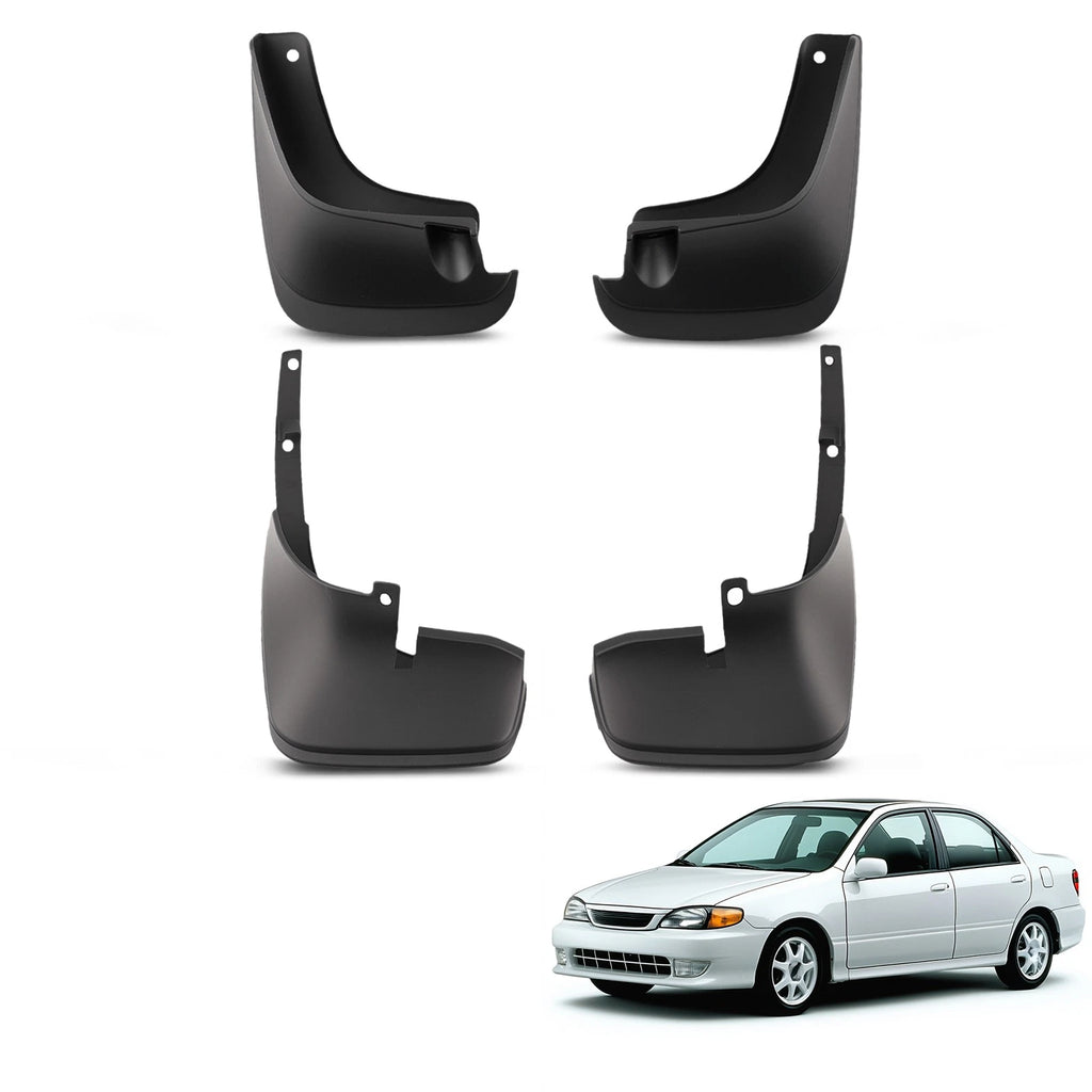 Mud Flaps Splash Guards for Toyota Corolla (1998–2002)