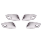 Set of 4 ABS Inner Door Handle Bowl Covers for BMW 3 Series E90 (2005–2012)