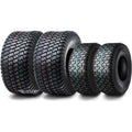 Set of 4 Wanda Lawn Mower Turf Tires 13x5-6 & 18x8.50-8 4PR -13106/13028