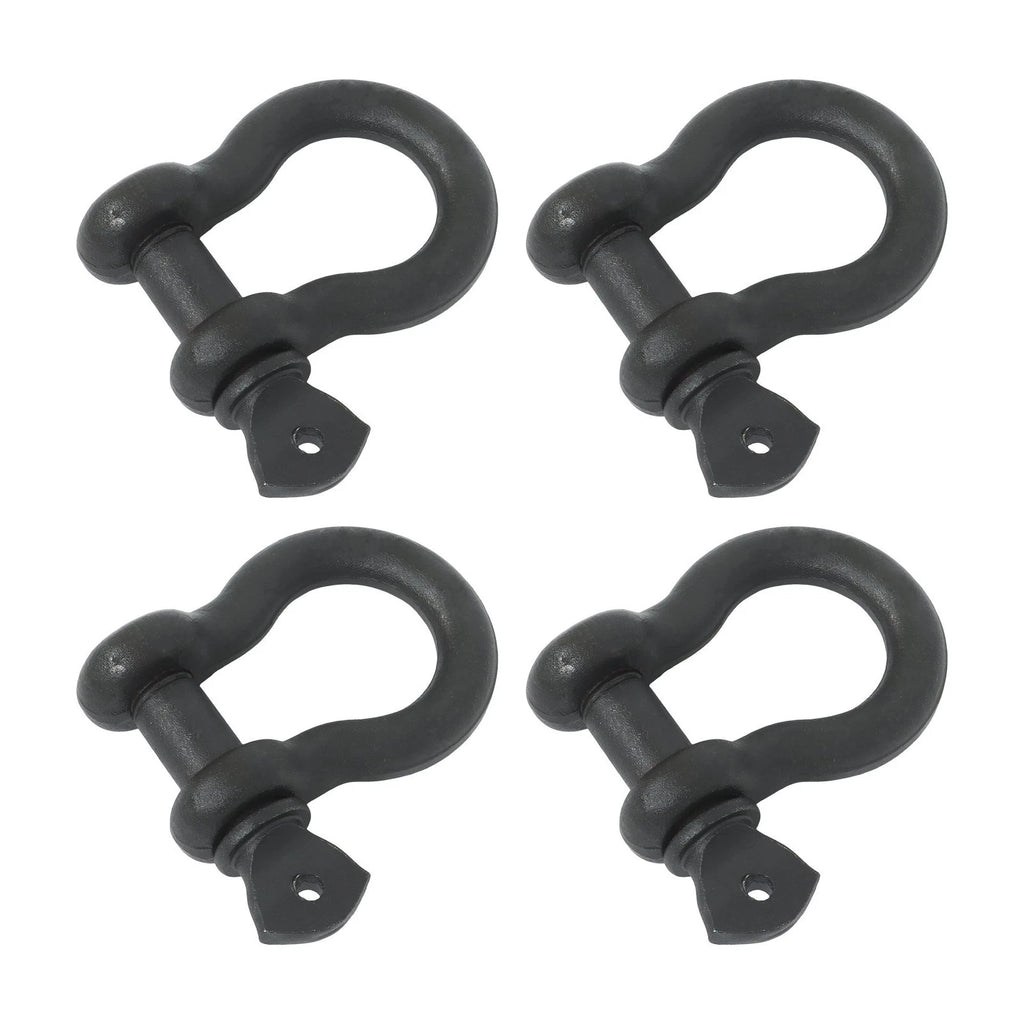 Set of 4 Bow-Shaped D-Ring Shackles for Off-Road Vehicles (YYYY–YYYY)