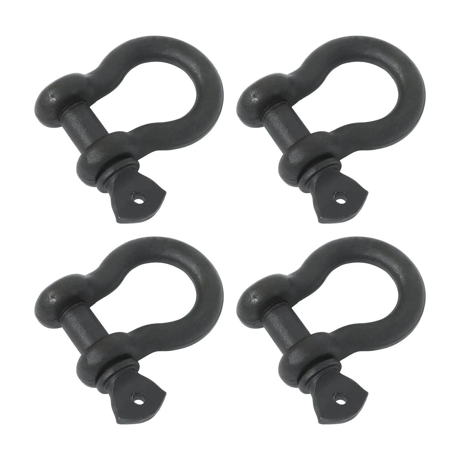 Set of 4 Bow-Shaped D-Ring Shackles for Off-Road Vehicles (YYYY–YYYY)