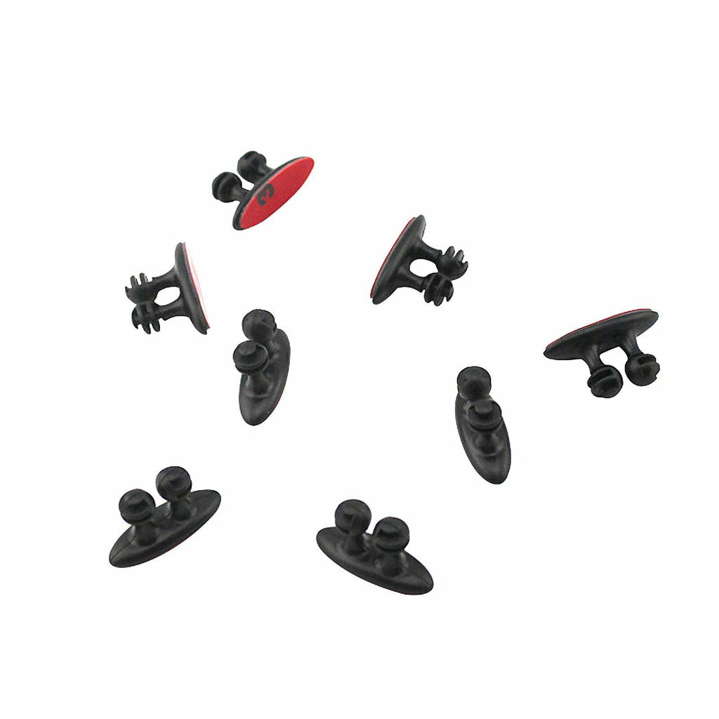8PCS Phone Cable Wire Cord Clips for Organizer Drop Adhesive Clamp (2010-2025)