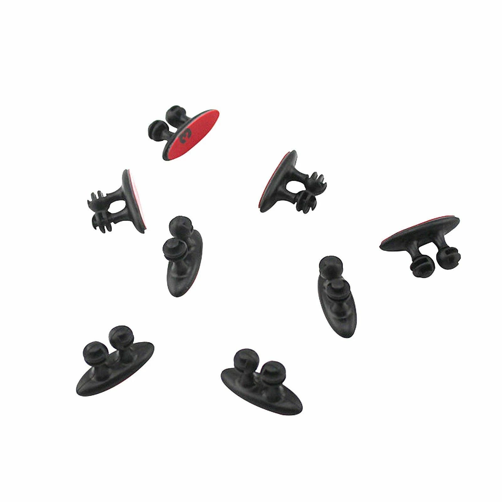 8PCS Phone Cable Wire Cord Clips for Organizer Drop Adhesive Clamp (2010-2025)
