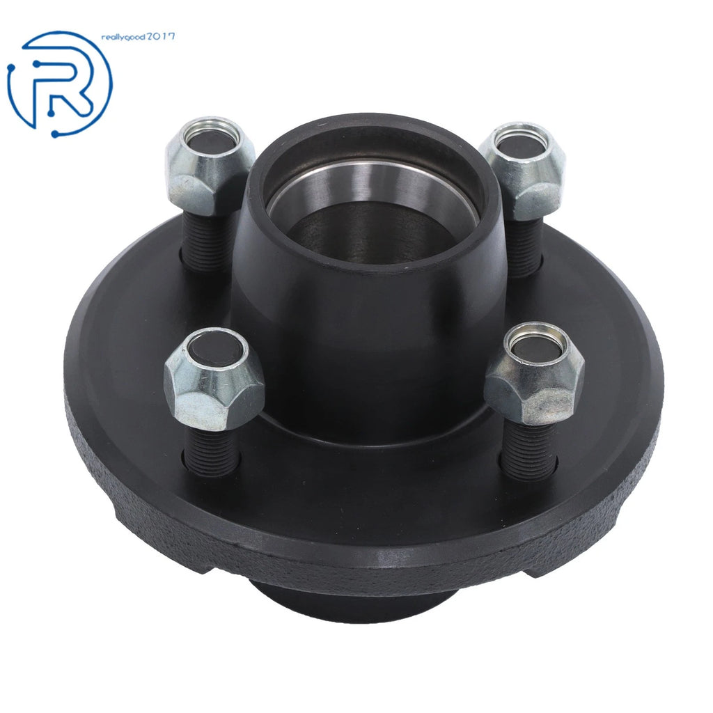 Set of 4 Trailer Hub Kit Assembly for 4 On 4" Spindle (Fits Various Models)