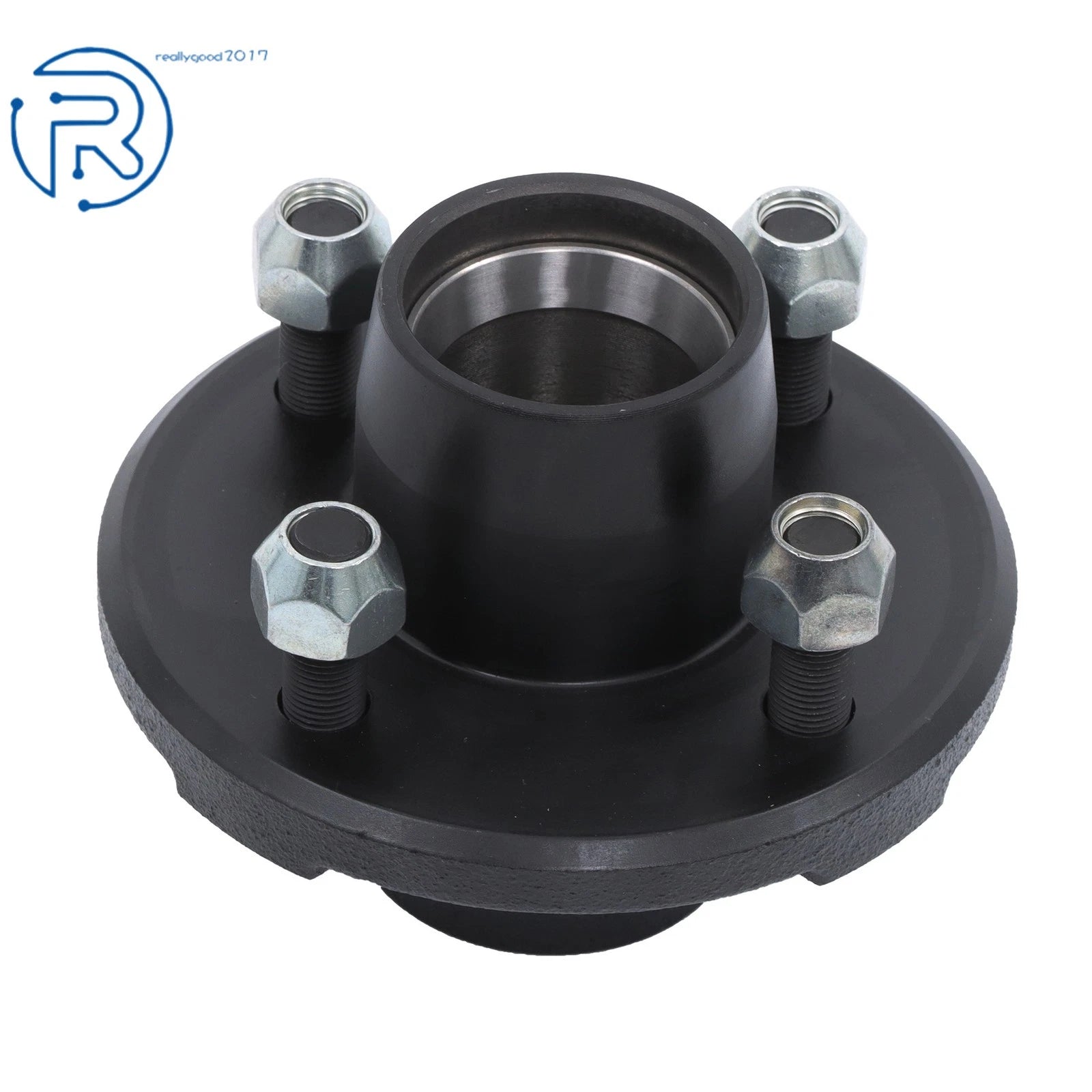 Set of 4 Trailer Hub Kit Assembly for 4 On 4" Spindle (Fits Various Models)