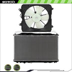 Radiator and Cooling Fan Kit for Honda Civic (2006–2011)