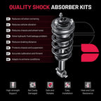 Front Struts with Coil Spring for Chevrolet GMC Silverado 1500 (2007-2013)