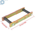 Adjustable Steel Rear Leaf Spring Shackle Kit for Dodge Dart