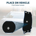 Dashboard Dash Cover Mat for Nissan Elgrand E52 (2010–2024) Black Blue Set of 1