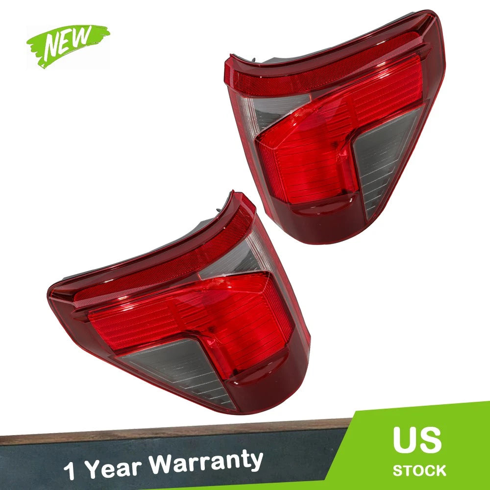 Set of 2 Tail Lights Assembly for Ford F-150 (2024–2025) Halogen