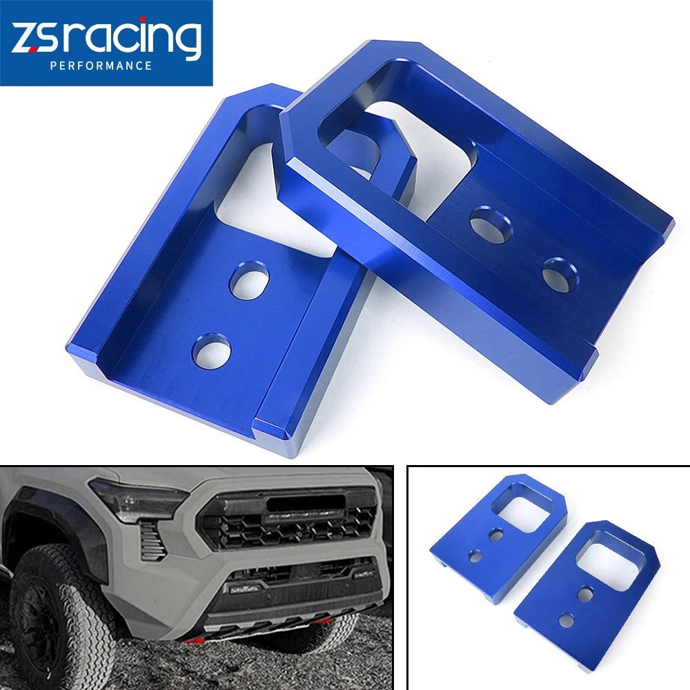 2X Front Tow Hooks for Tacoma, 4Runner (2024–2026) - Blue