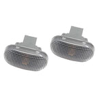 2X Clear Front Side Marker Lights for Suzuki Jimny (1998–2018)