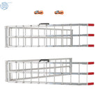 Set of 2 Aluminum Folding Loading Ramps for ATV UTV (7.5')
