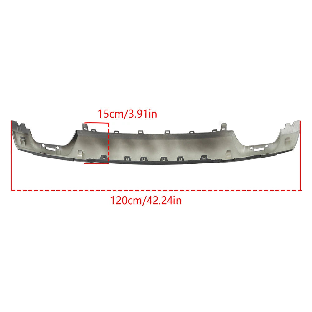 Matte Black Front Bumper Trim for Ford F150 (2021–2023)