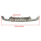 Matte Black Front Bumper Trim for Ford F150 (2021–2023)