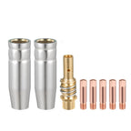 8PCS MIG Welder Accessory Kit for 15AK (with M6 Gas Diffuser & Tips)