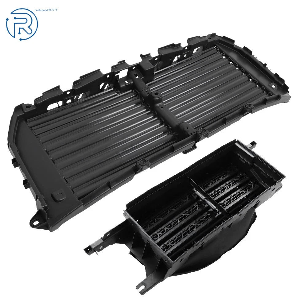 Upper & Lower Radiator Shutter Grille for Ford F-150 (2015-2017)