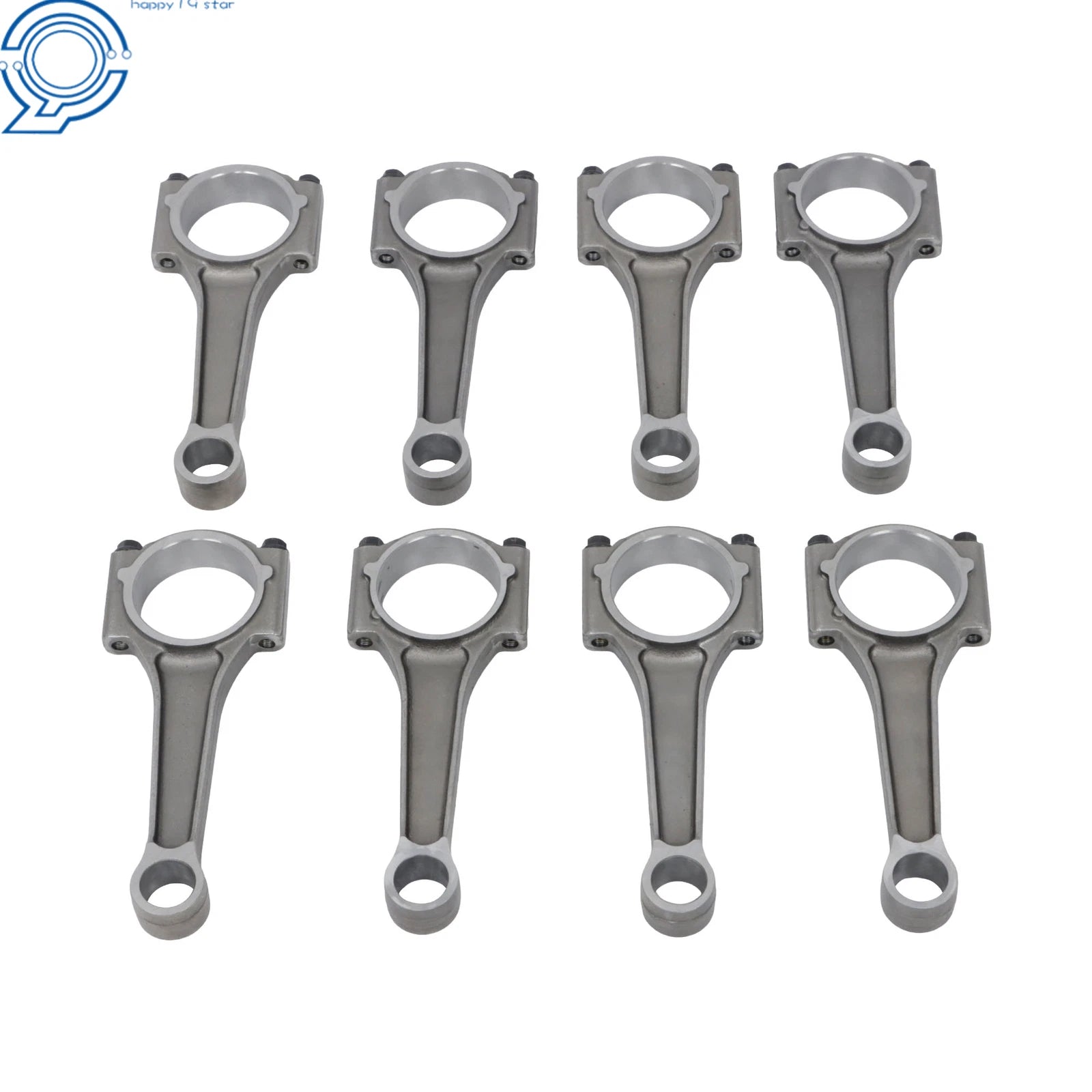 Set of 4 Connecting Rods for Chrysler Dodge Trucks (2003-2009)