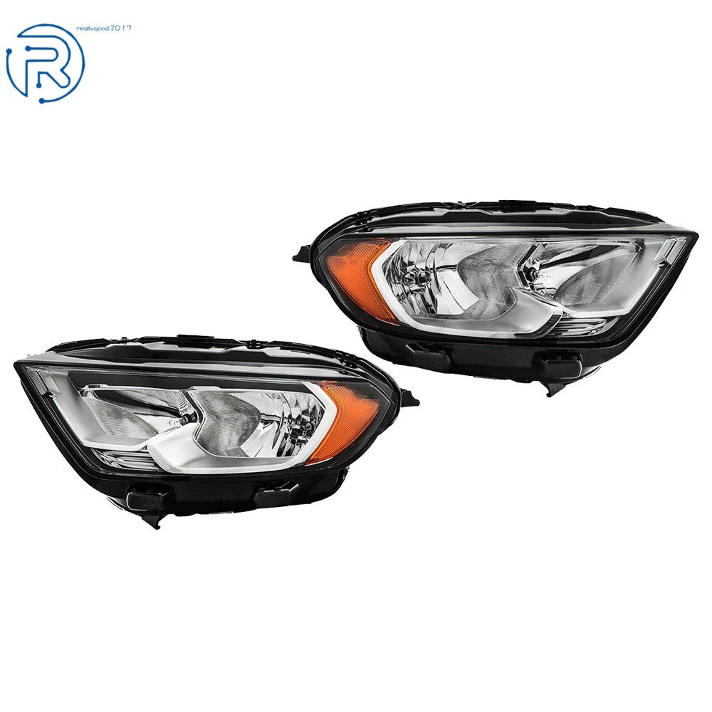 Halogen Headlight Assembly Pair for Ford EcoSport (2018–2022)