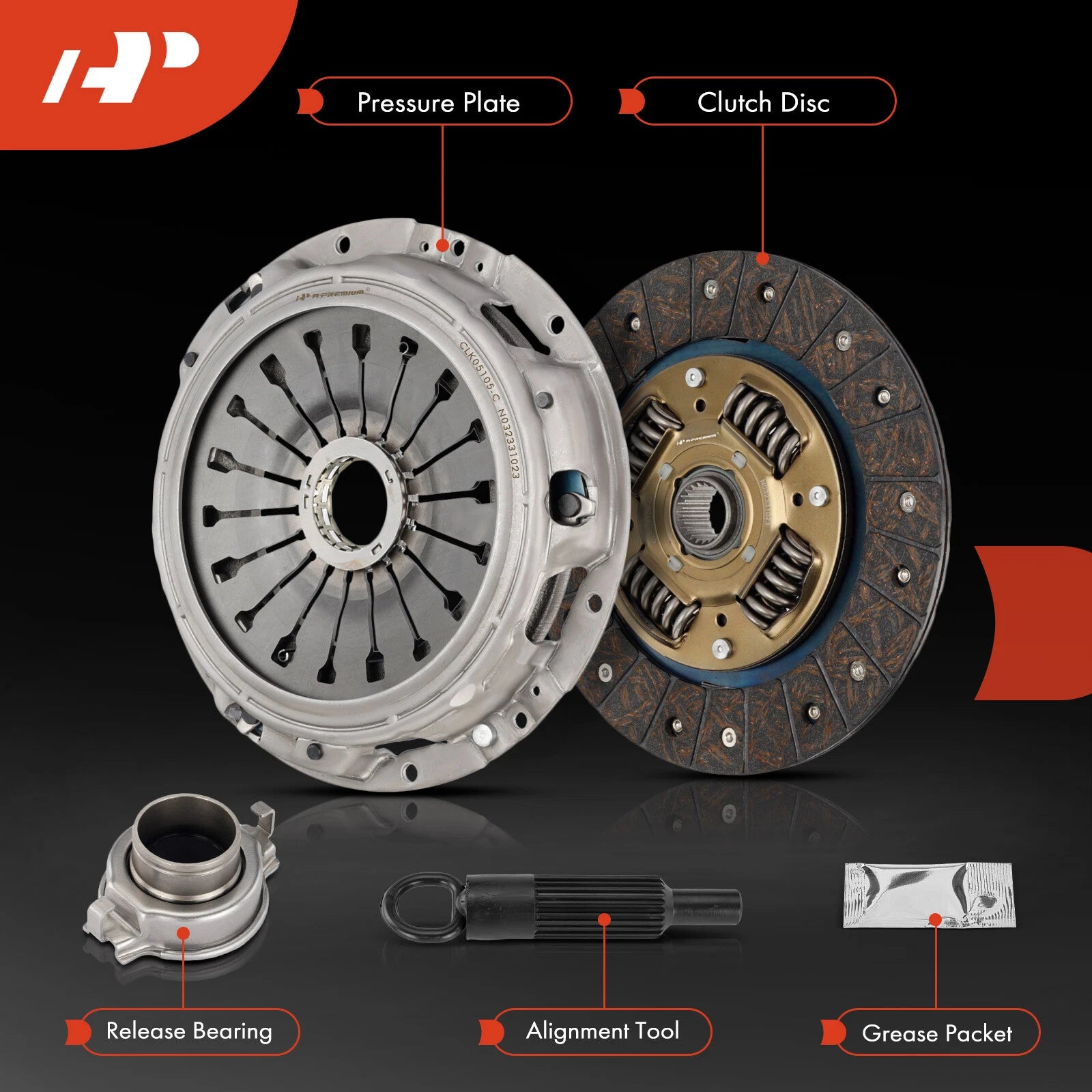Clutch Kit for Mitsubishi Eclipse (2000-2005) 3.0L