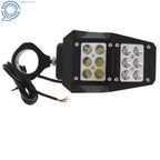 UTV Rear View Side Mirrors with LED Lights for Polaris RZR