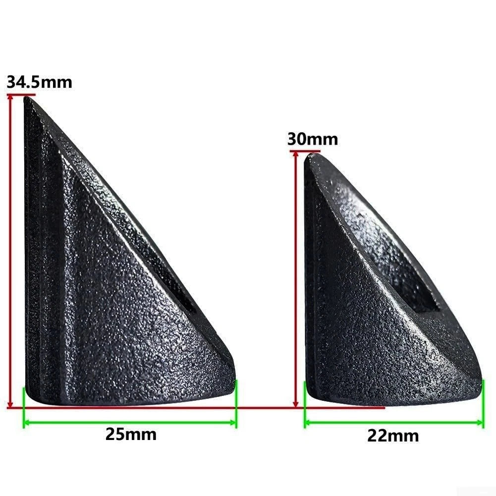 Gooseneck Stem Fasteners M8 for Bike Frames (22.2mm, 25.4mm)