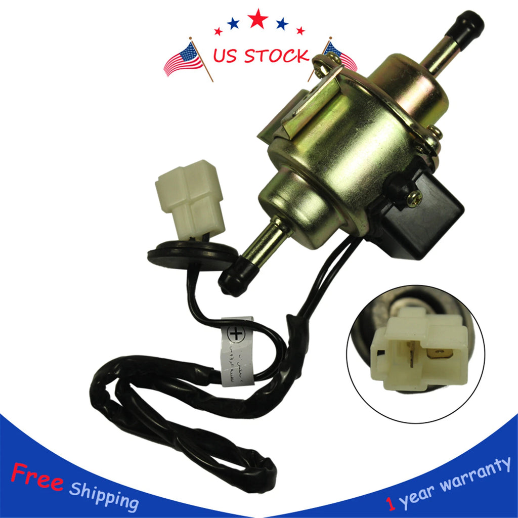 Chrome Fuel Pump for Universal Applications (Low Pressure 3-5 PSI)