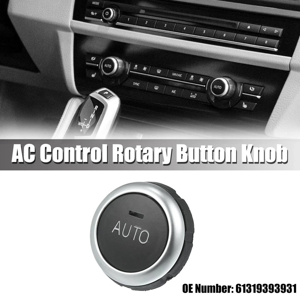 HVAC Air Conditioner Control Switch Knob for BMW 5 Series X5
