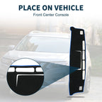 Dashboard Cover Mat for Nissan NV350 Caravan E26 (2012–2024) Black Blue