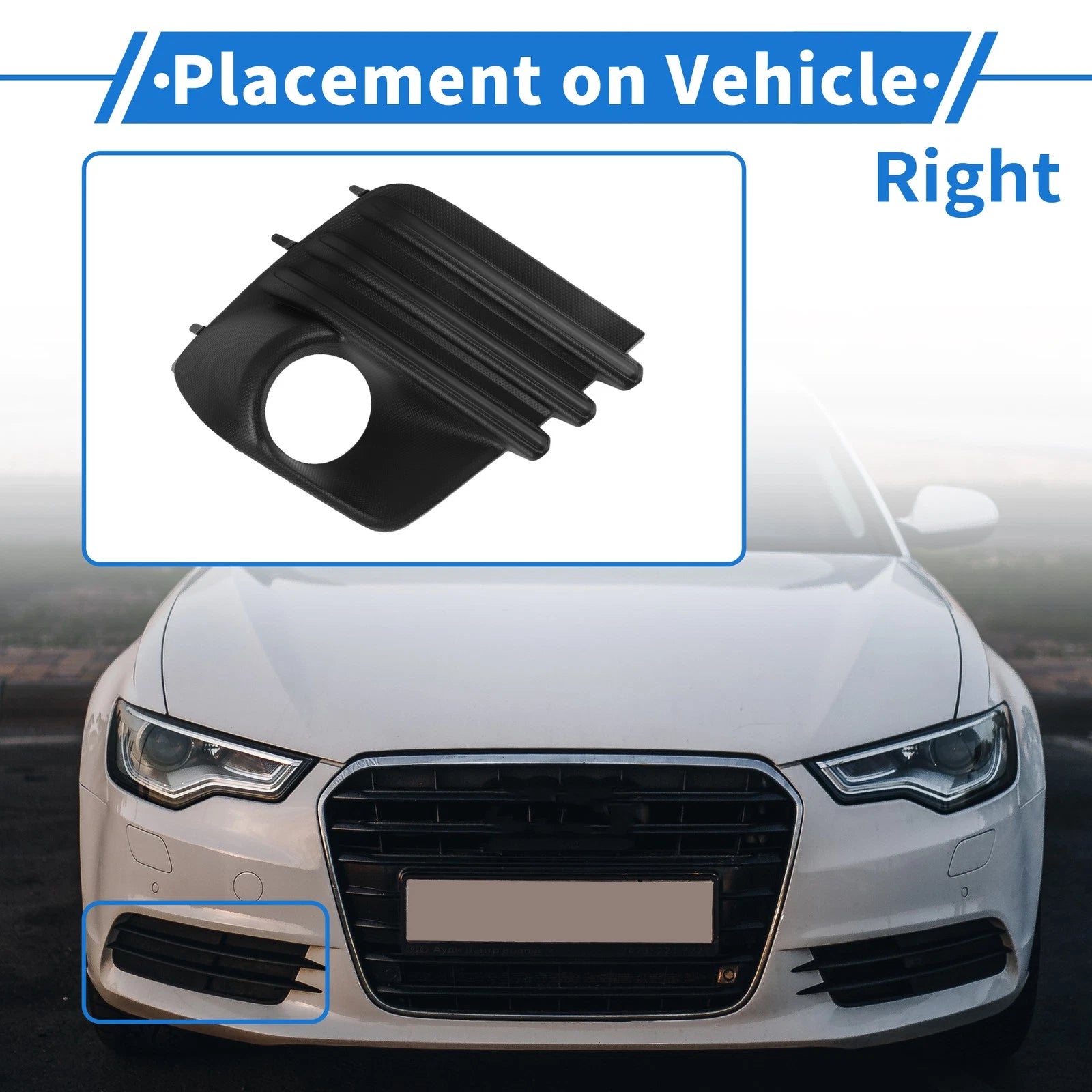 1 Pcs Fog Light Grill for Subaru Forester (2022–2024) No. 57731SJ540