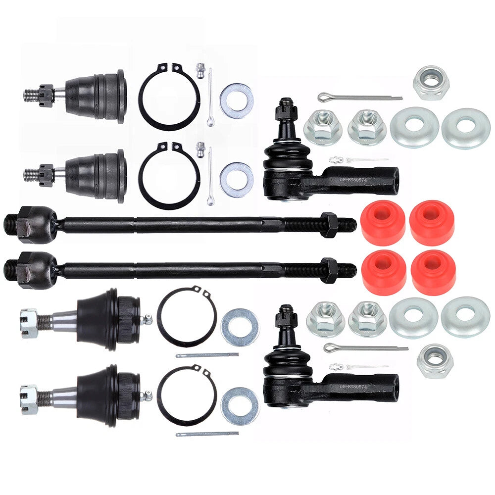 Set of 10 Ball Joints and Tie Rods for Dodge Ram 1500 (2006–2010)