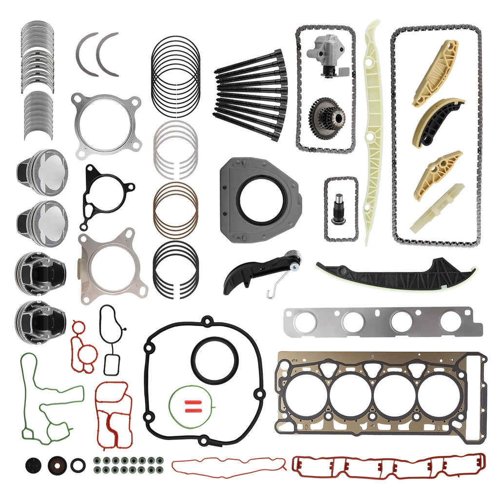 1.8T Engine Rebuild Overhaul Kit for VW Passat Audi Seat (2006–2010) CDAA CDAB CDHA