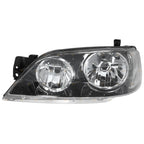 LH Headlight BLACK for Ford BA BF Falcon Fairmont (2002-2006)