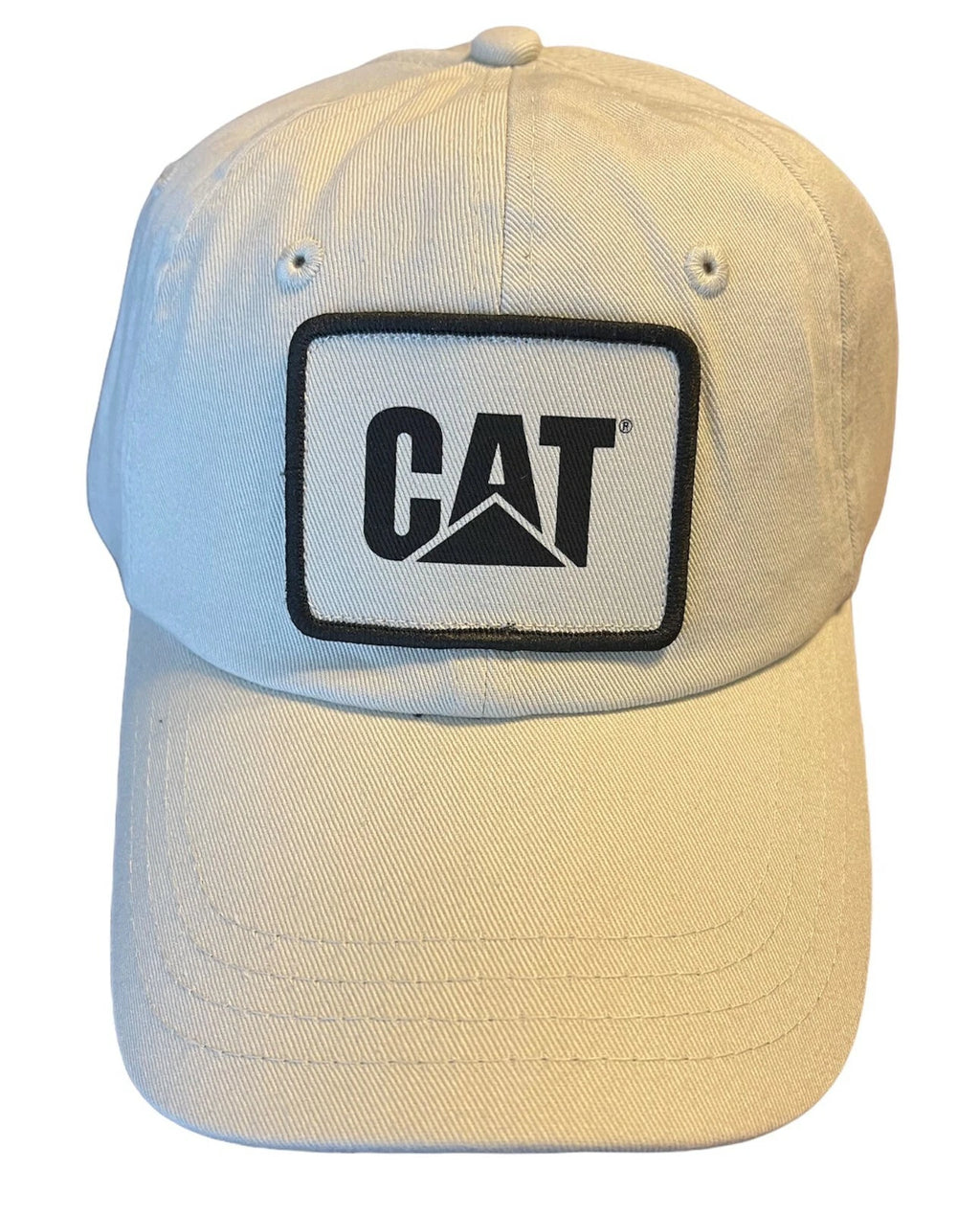 Caterpillar Washed Chino Khaki Cap Hat for Universal Fit (2010–2023)