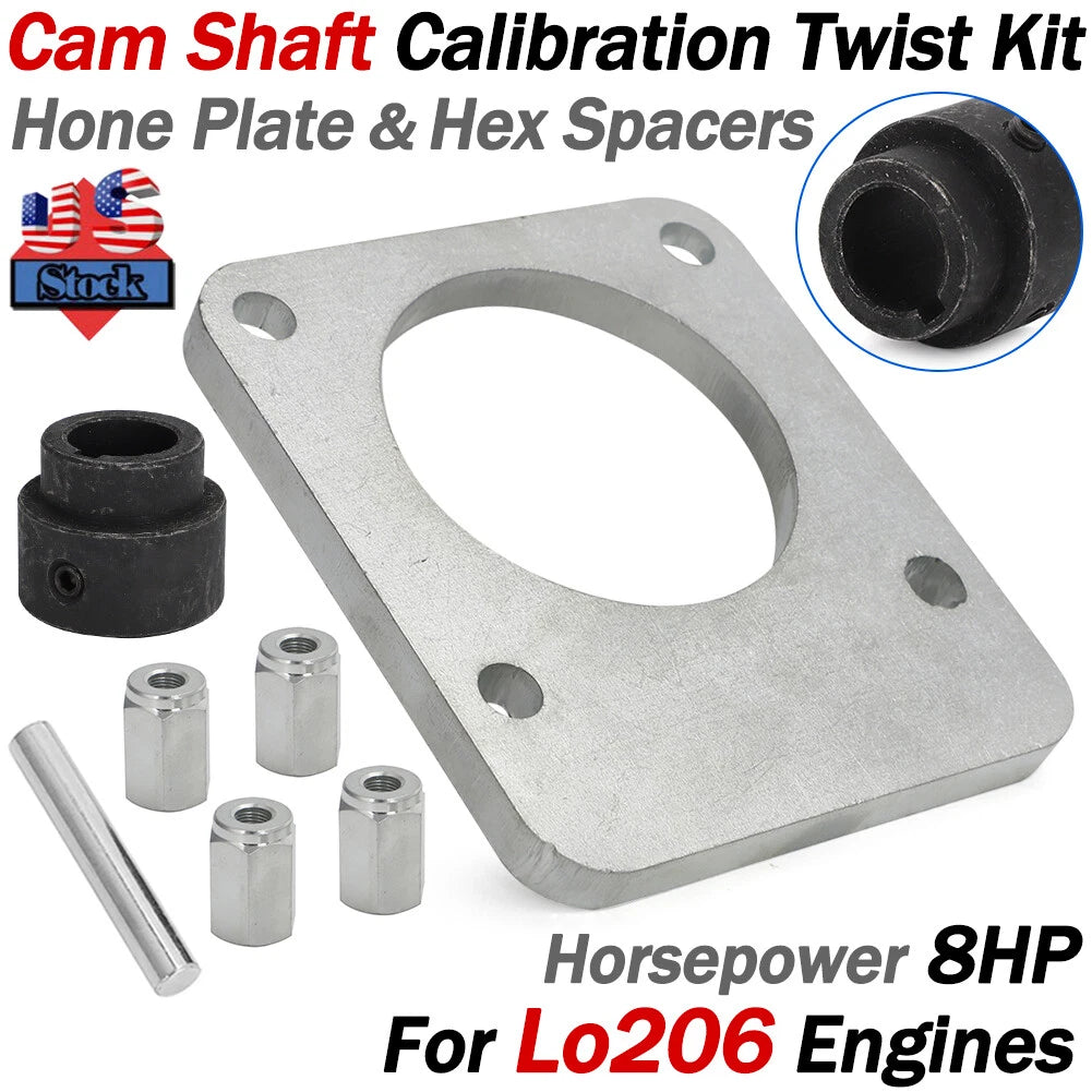 Lo206 Engine Cam Shaft Calibration Twist Kit with Hone Plate Hex Spacers