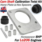 Lo206 Engine Cam Shaft Calibration Twist Kit with Hone Plate Hex Spacers