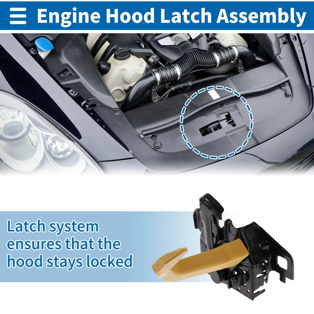 Hood Latch Assembly for Nissan Sentra (2020–2021) No. 656016LA0B 1 Pc
