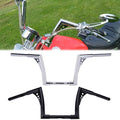 Chrome Black Ape Hangers Handlebar for Harley Sportster (FXST, 2000–2023)