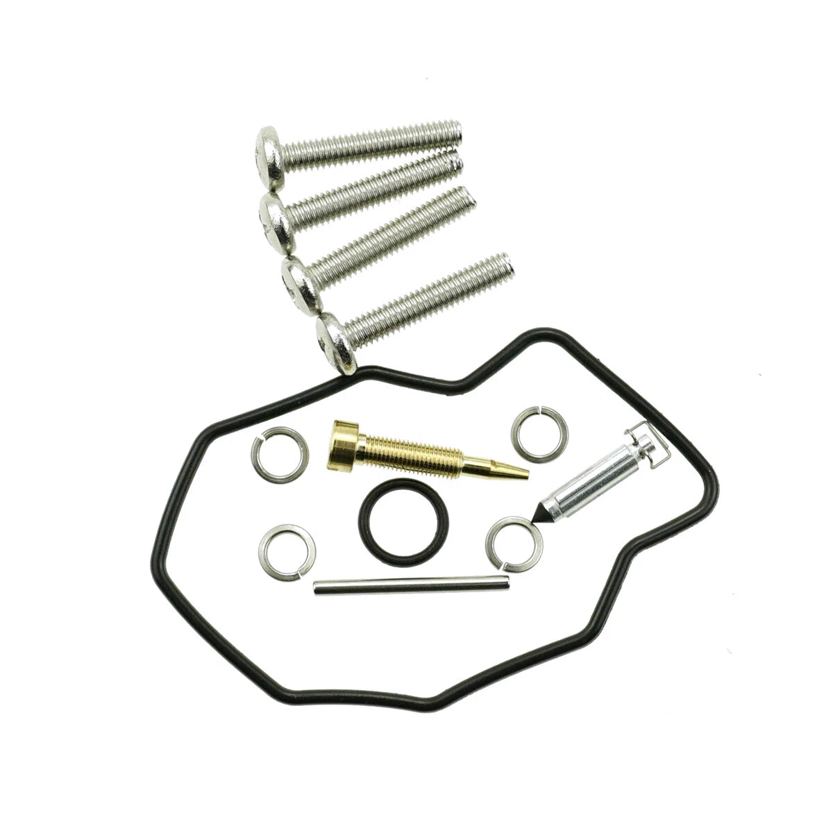 Carburetor Repair Kit for Yamaha 2 Stroke 4HP 5HP Outboard Motor (6E3-W0093-00)