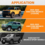 Class III Rear Bumper Tow Hitch for Ford Bronco (2021-2024)