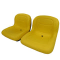 2X Yellow Pivot Style Seats for John Deere CS Gators