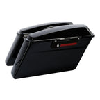 Black Saddlebags & Rear Fender for Harley CVO Street Electra Glide (2009–2013)