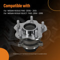 Set of 2 Rear Left Right Wheel Hub Units for Nissan Rogue FWD (2008–2015) 512398
