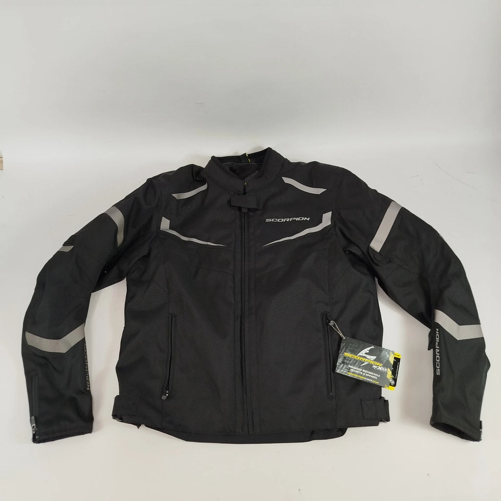 Scorpion Black Phalanx Jacket for Motorcycle (14401-4, 75-5050)