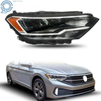 Projector Headlights LED for Volkswagen Jetta (2019–2023) Right Side