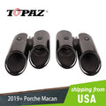 2X Exhaust Pipe Tail Muffler for Porsche Macan (2019–2024)