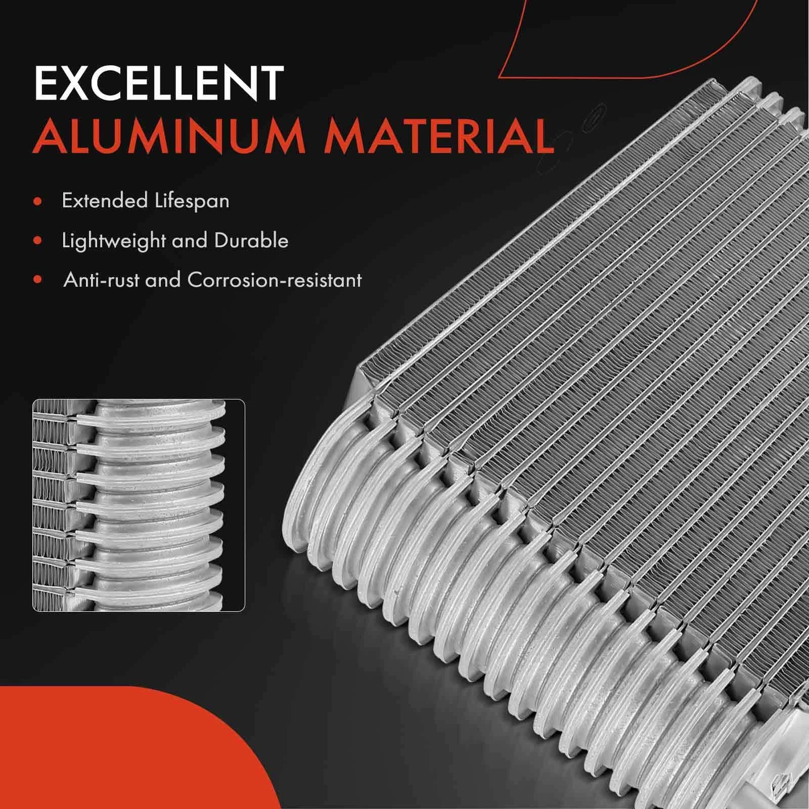 A/C Evaporator Core for Chevy G10 G20 G30 (1993–1995) GMC G1500