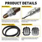 2X Oxygen Sensor for Nissan Rogue 2008–2013 (2.5L, Upstream & Downstream) EXV