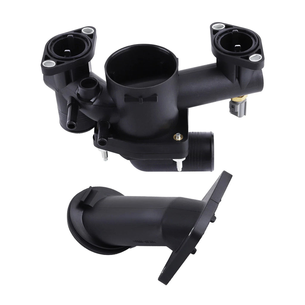 Thermostat Housing with Thermostat for Jaguar XJ8L/S-Type/XJ (1999–2008)