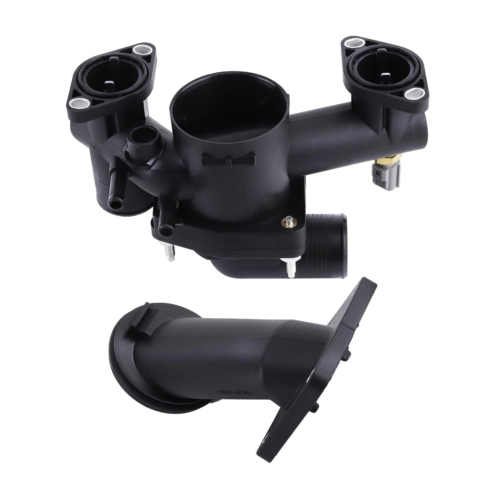 Thermostat Housing with Thermostat for Jaguar XJ8L/S-Type/XJ (1999–2008)